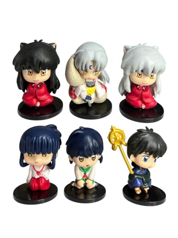 Figuras Coleccionables Sentados 8cm Inuyasha