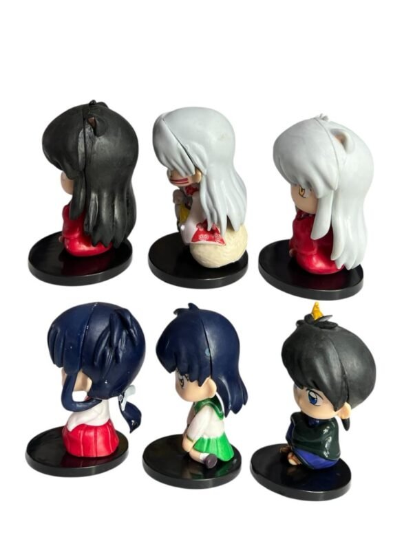 Figuras Coleccionables Sentados 8cm Inuyasha - Imagen 2