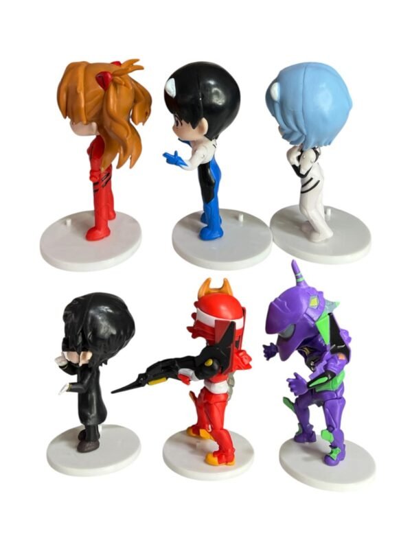 Figuras Coleccionables X6 Evangelion 13cm - Imagen 4