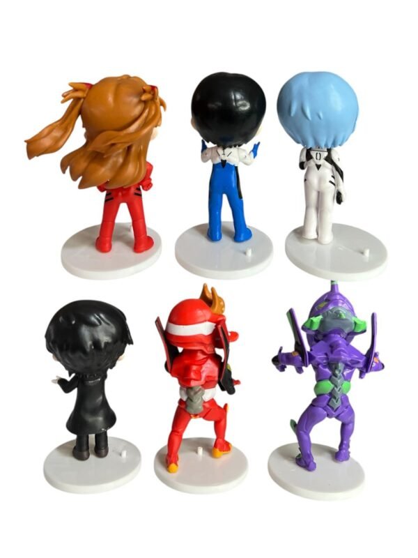 Figuras Coleccionables X6 Evangelion 13cm - Imagen 3