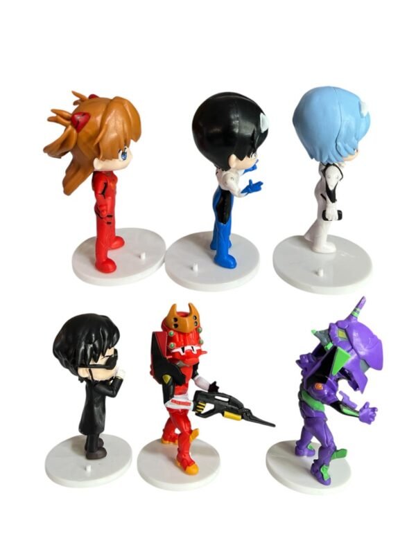 Figuras Coleccionables X6 Evangelion 13cm - Imagen 2