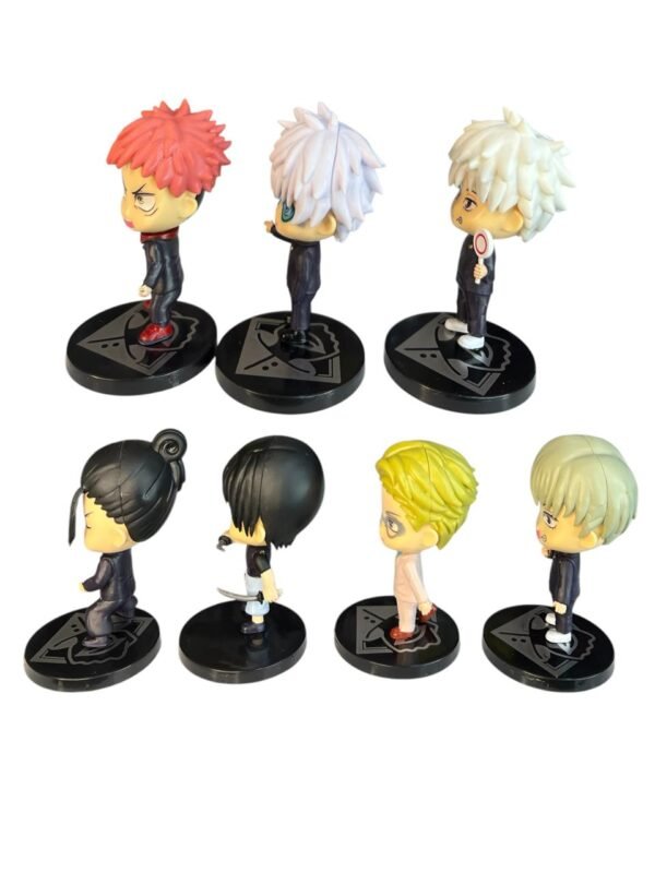 Figuras Coleccionables X7 Jujutsu Kaisen Poses 10cm - Imagen 3