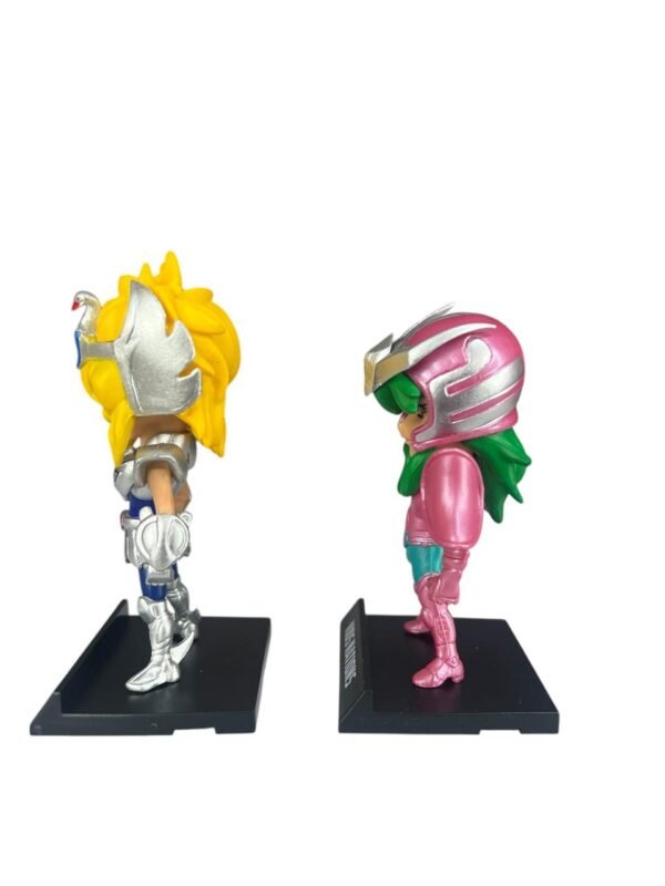 Figuras Coleccionables X5 Caballeros De Bronce 10cm - Imagen 4