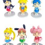 Figuras Coleccionables X6 Sailor Moon Y Sanrio