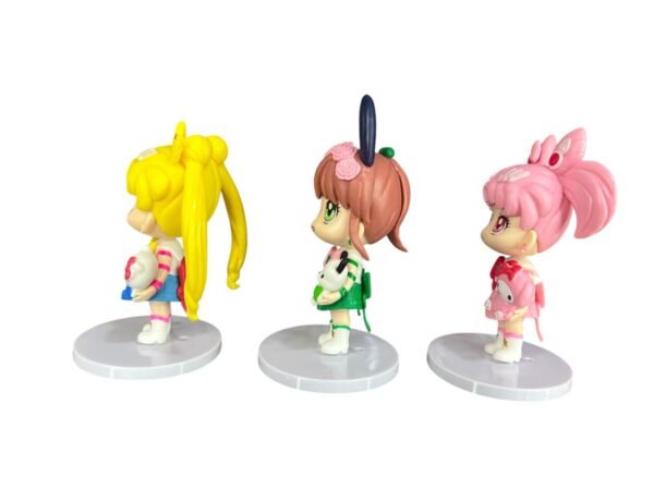 Figuras Coleccionables X6 Sailor Moon Y Sanrio - Imagen 5