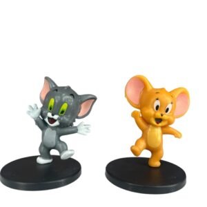 Mini Figuras Tom Y Jerry 4cm Brazos Arriba