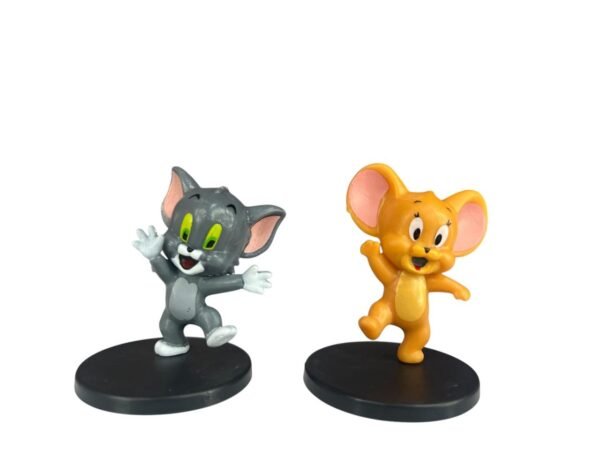 Mini Figuras Tom Y Jerry 4cm Brazos Arriba