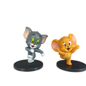 Mini Figuras Tom Y Jerry 4cm Pie Arriba
