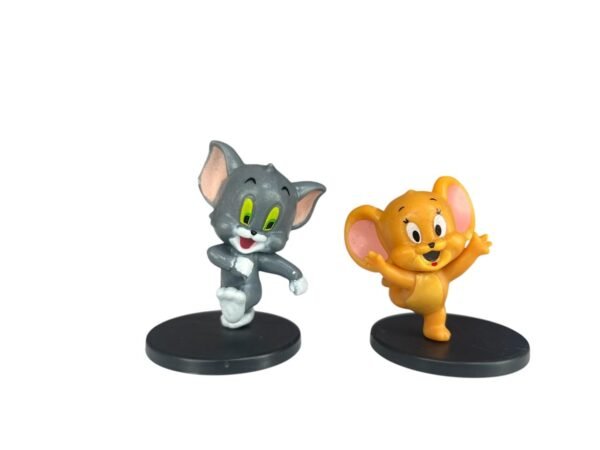 Mini Figuras Tom Y Jerry 4cm Pie Arriba