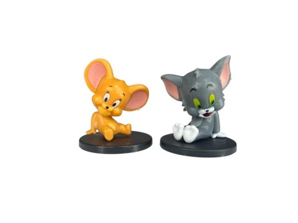Mini Figuras Tom Y Jerry 4cm Sentados