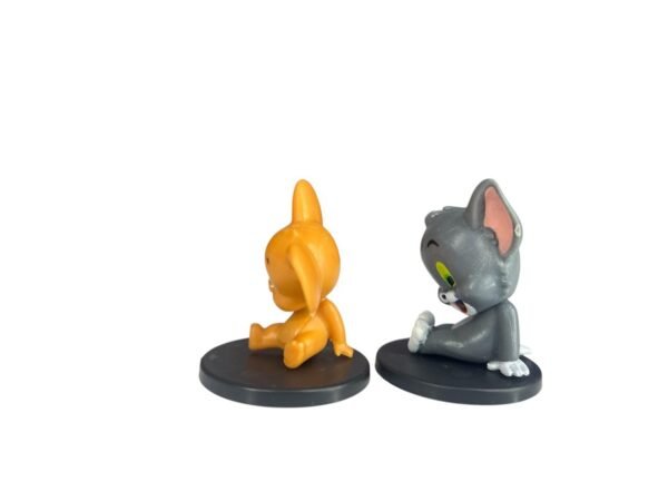 Mini Figuras Tom Y Jerry 4cm Sentados - Imagen 4