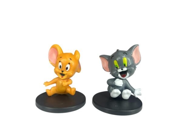 Mini Figuras Tom Y Jerry 4cm Sentados 0.2