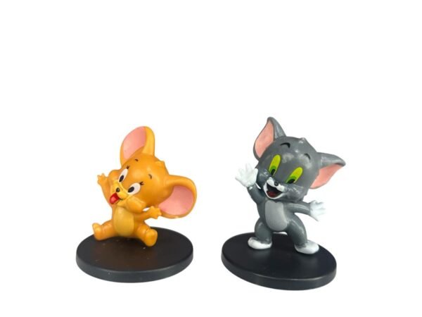 Mini Figuras Tom Y Jerry 4cm Sentados Manos Arriba