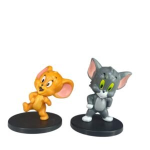 Mini Figuras Tom Y Jerry 4cm Bailando