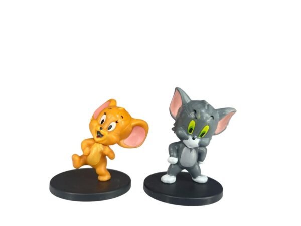 Mini Figuras Tom Y Jerry 4cm Bailando