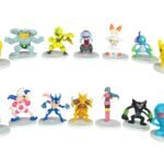 Figuras Coleccionables X14 Pokémon Tapa Blanca