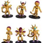 Figuras Coleccionables X6 Freezer Dorado Dragon Ball