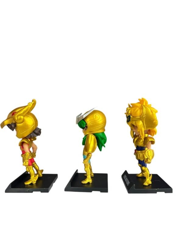 Figuras Coleccionables X5 Caballeros De Oro 10cm - Imagen 5