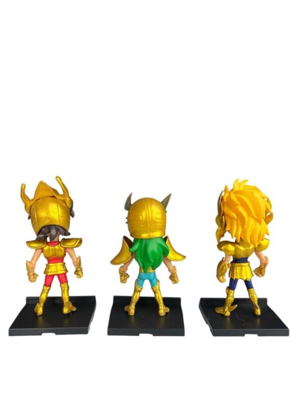 Figuras Coleccionables X5 Caballeros De Oro 10cm - Imagen 4