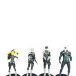 Figuras Coleccionables X4 Kaiju No. 8 - 20cm