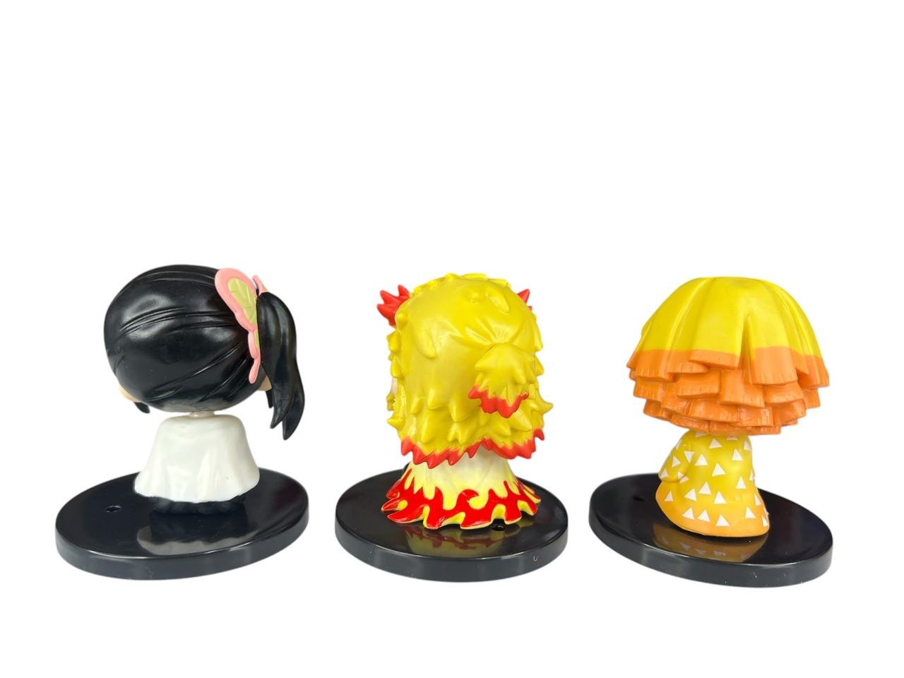 Mi Figuras Coleccionables X6 Cabezones Demon Slayer Sentados 6cm - Imagen 5