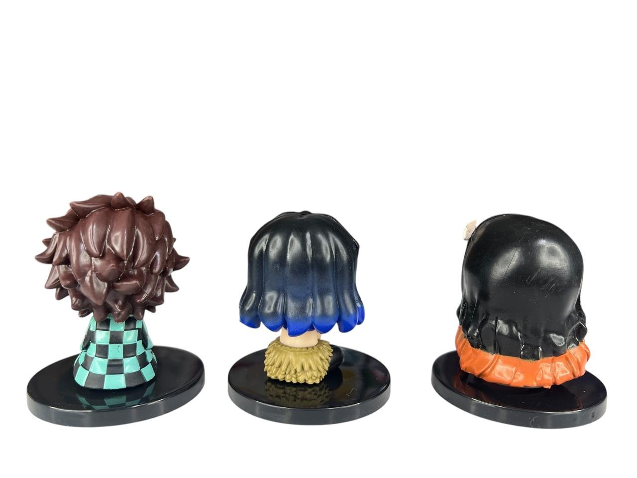 Mi Figuras Coleccionables X6 Cabezones Demon Slayer Sentados 6cm - Imagen 3