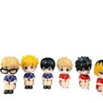 Figuras Coleccionables X6 Haikyu Sentados 6cm