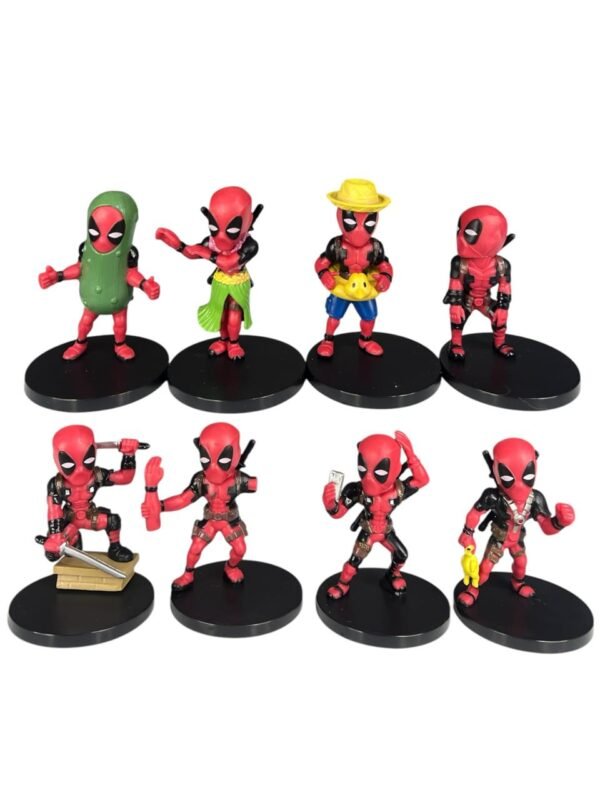 Figura Coleccionable 8cm Deadpool Poses- Dragon Ball