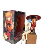 Figura 26cm Azuka Y Rai Con Sombrilla - Evangelion