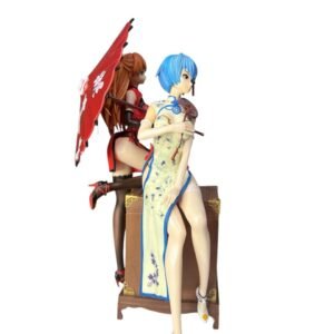 Figura 26cm Azuka Y Rai Con Sombrilla - Evangelion - Imagen 3