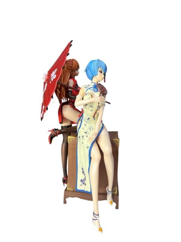 Figura 26cm Azuka Y Rai Con Sombrilla - Evangelion - Imagen 3