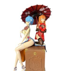 Figura 26cm Azuka Y Rai Con Sombrilla - Evangelion - Imagen 4
