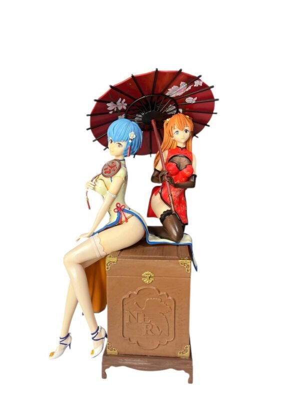 Figura 26cm Azuka Y Rai Con Sombrilla - Evangelion - Imagen 4
