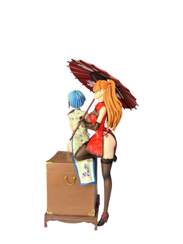 Figura 26cm Azuka Y Rai Con Sombrilla - Evangelion - Imagen 5