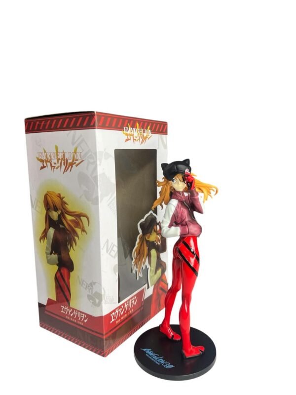 Figura Asuka Langley 24cm Con Sombrero - Evangelion