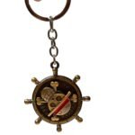 LLavero Giratorio Calavera One Piece