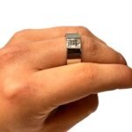 Anillo Acero Calavera Luffy One Piece Talla9