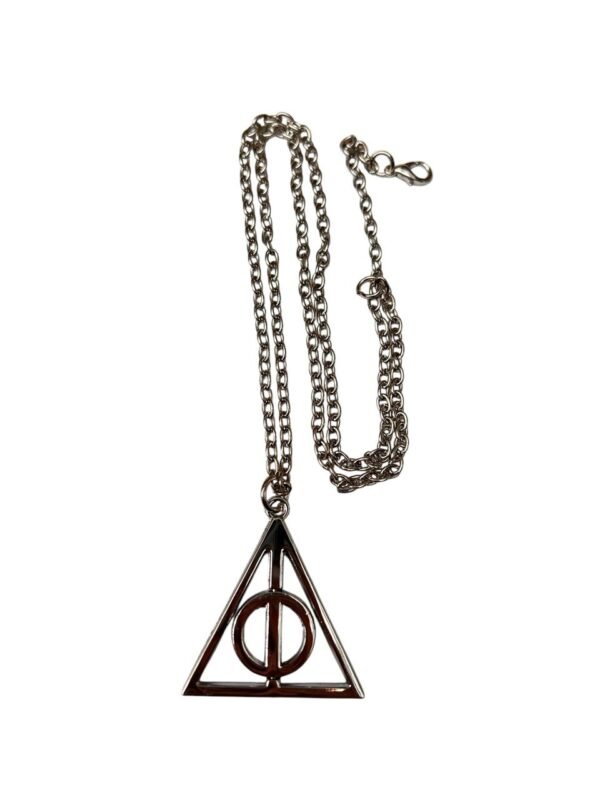 Collar Acero Reliquia de la muerte Harry Potter