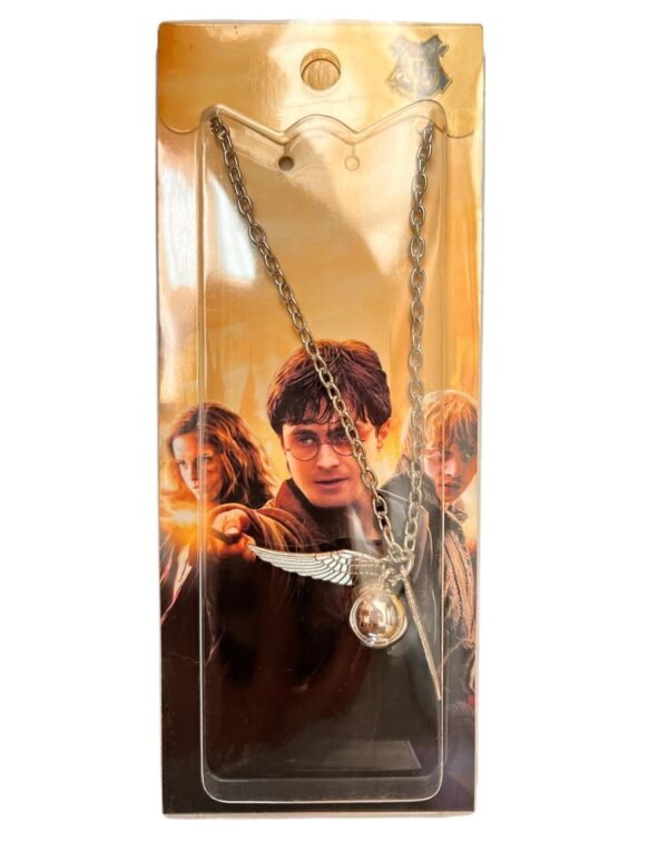 Collar Acero Snitch Harry Potter - Imagen 2