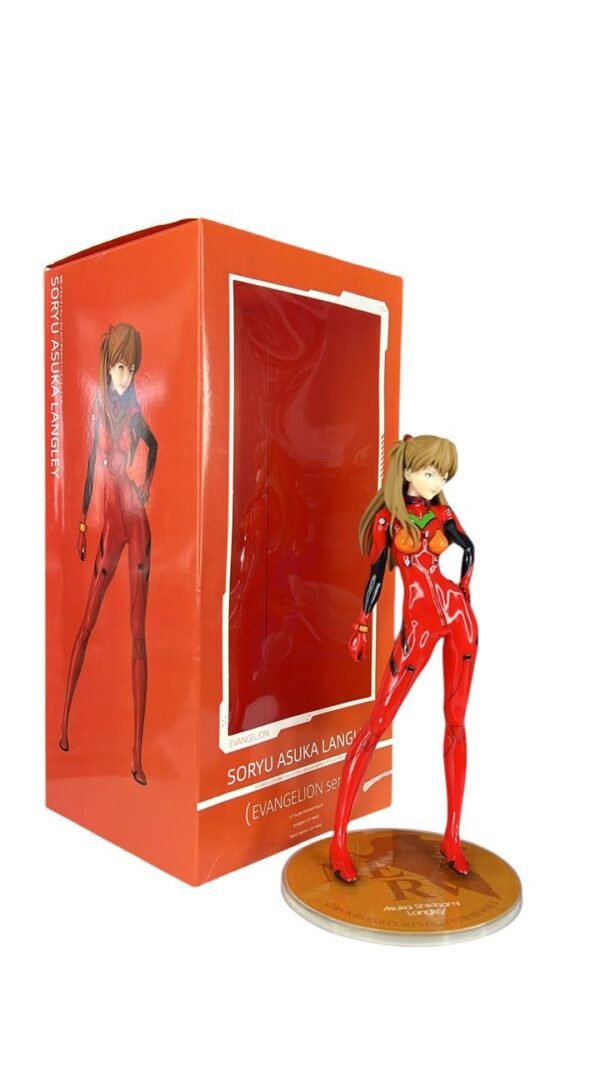 Figura Asuka 20cm Base Cafe - Evangelion