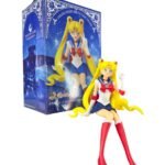 Figura 14cm Usagi Tsukino Sentada - Sailor Moon