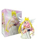 Figura 14cm Usagi Tsukino / Chibiusa En Piernas- Sailor Moon