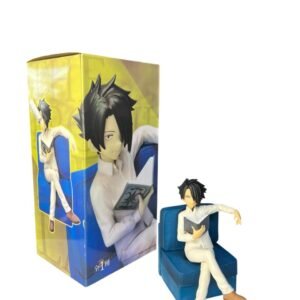 Figura Ray Sentado Leyendo 15cm - The Promise Neverland