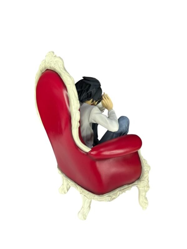 Figura L Sentado Con Taza 23cm Death Note - Imagen 3