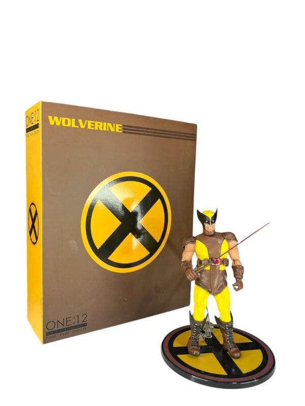 Figura Articulada Wolverine 15cm X Men Super Héroes