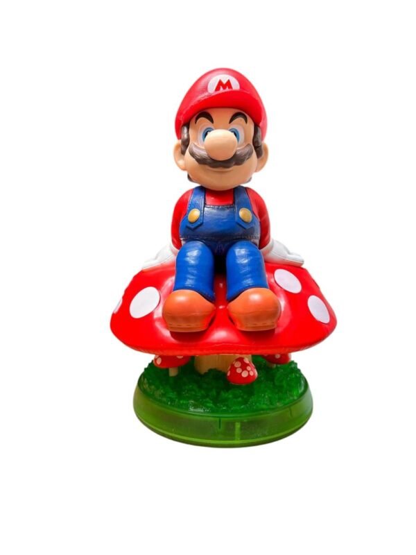 Mario Bros Sentado En Hongo - Imagen 2