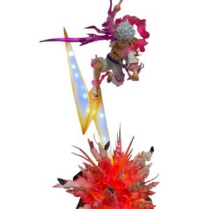 Figura Tipo Lampara Nika Luffy Rayo Dios Sol 50cm One Piece - Imagen 5
