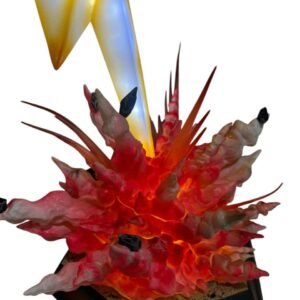Figura Tipo Lampara Nika Luffy Rayo Dios Sol 50cm One Piece - Imagen 8
