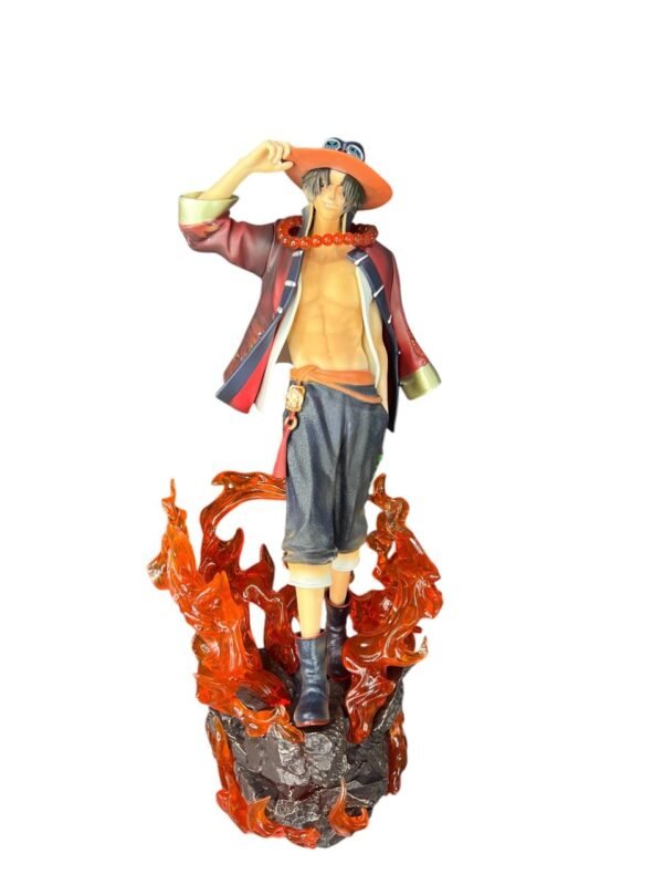 Figura Ace Sombrero Fuego 39cm One Piece