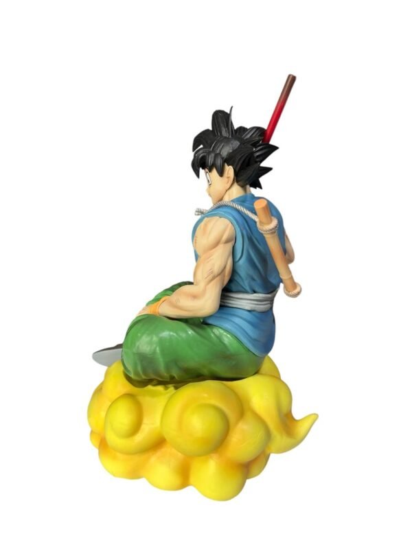 Figura Goku En La Nube Y Con Baston 23cm / Dragon Ball Z - Imagen 2
